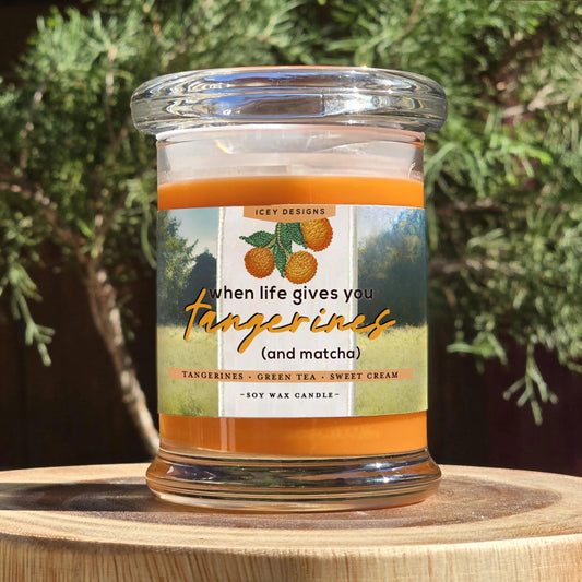 When Life Gives You Tangerines (and Matcha)