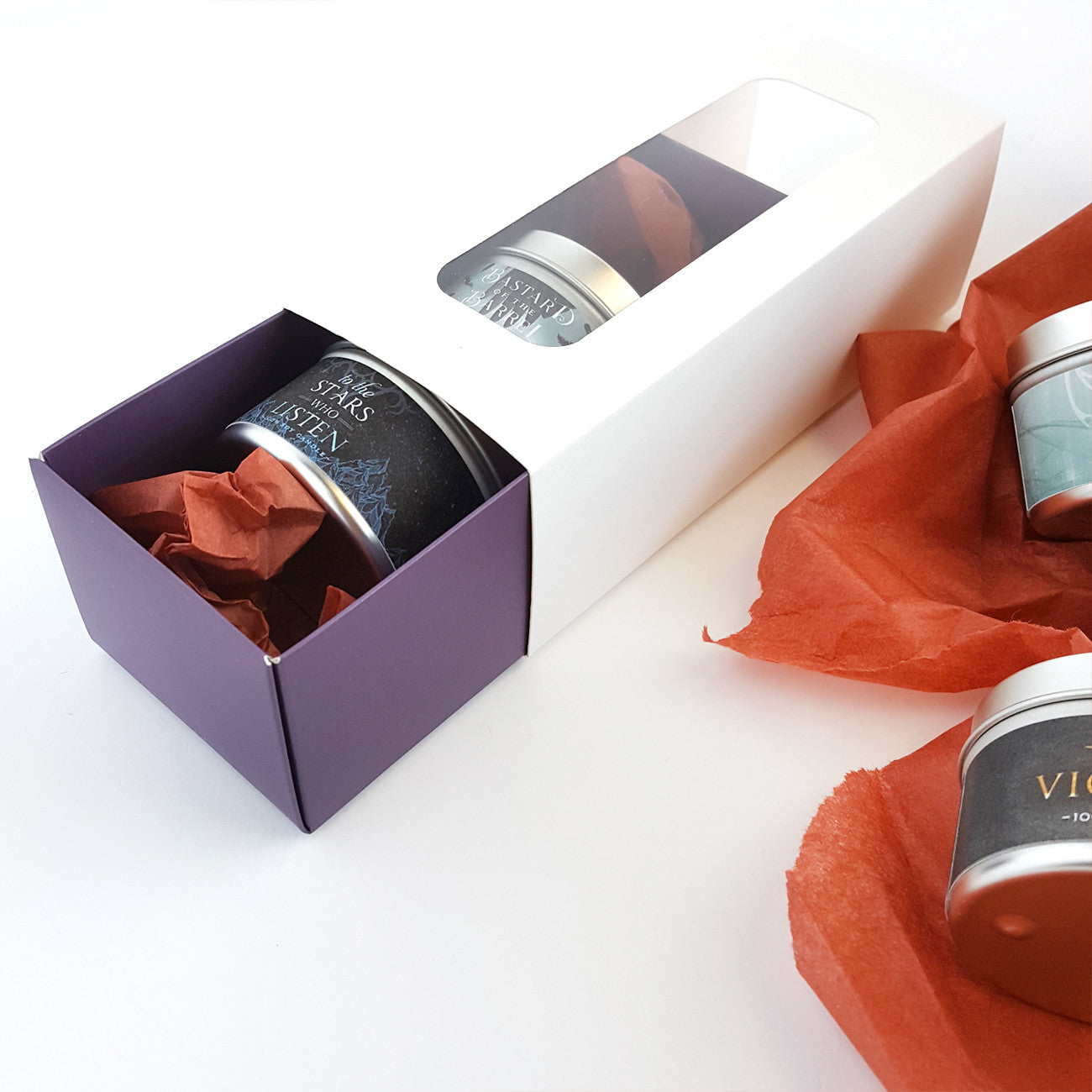 2oz Candle 3pc Tin Set